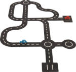 Goki Puzzle de podea cu contur Drum 30 piese Puzzle
