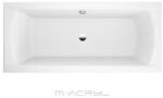 M-Acryl Noé egyenes kád 180x80 cm, lábbal (MAC-12189)