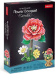 CubicFun Puzzle 3D CUBICFUN Buchet de camelii 109 piese