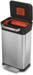 Joseph Joseph Coș de gunoi cu presare - compactor Titan 30L Inox 30030 Cos de gunoi