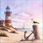 Ambiente Sunset Papírszalvéta 33X33cm, 20db-os - fizz