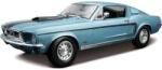 Maisto - Ford Mustang GT Cobra Jet FB 1968, albastru metalic, 1: 18 (OLP101231167B)