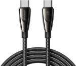 JOYROOM Cablu pentru incarcare si transfer de date Joyroom SA31-CC5, USB-C la USB-C, 240W, 480 Mbps, 1.2 m, Negru (SA31-CC5-1.2m-Black)