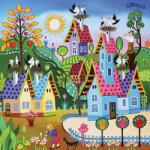 Alipson Puzzle Puzzle pătrat Stol de berze 1000 piese Puzzle