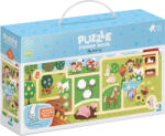 dodo Puzzle Labirint: Călătoria la fermă 10 piese Puzzle