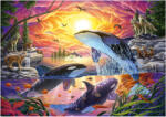 Educa Puzzle EDUCA Balene și lupi 4000 piese Puzzle