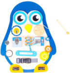 AGA4KIDS Montessori tablă din lemn Pinguin