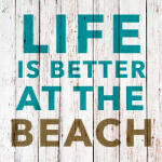 PPD Life Is Better Papírszalvéta 33X33cm, 20db-os - fizz