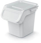 Prosperplast Coș de gunoi KADDI Q cu filtru - volum: 20 l, culoare: cenușă Cos de gunoi