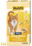 MultiFit krém macska jutalomfalat sajt&taurin 7x15g