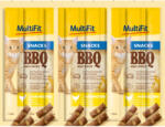 MultiFit BBQ Meat Sticks macska jutalomfalat csirke 7x8x5g