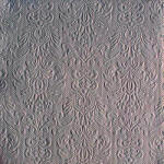 Ambiente Elegance Pale Aqua Dombornyomott Papírszalvéta 40X40cm, 15db-os