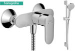 Hansgrohe Vernis Blend egykaros zuhanycsaptelep + Vernis Blend Zuhanyszettel, króm (SET-HG-202510070800)