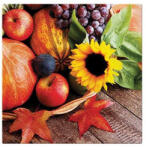 PAW Autumn Treasures Papírszalvéta 33X33cm, 20db-os