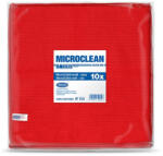 Bonus Törlőkendő Mikroszálas Bonus Microclean Horeca Haccp 40X40 Cm Piros 10 Darabos