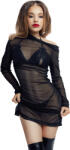 Glossy Sheril Wetlook Set Black L