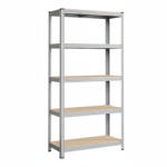 Intenso fém polc- 180 x 90 x 50 cm (5 polc)