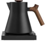 FELLOW Corvo EKG PRO - Electric Kettle - Matte Black with Walnut Handle (cfd-2602000043)