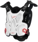 Alpinestars A-1 Roost Guard CE2 testprotektor fehér-fekete-piros