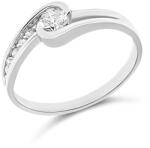 ÉkszerM Fehérarany Gyűrű (méret: 62) AU 95282