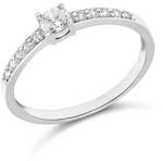 ÉkszerM Fehérarany Gyűrű (méret: 60) AU 95259