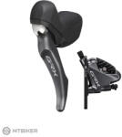 Shimano GRX BL-RX810/BR-RX810-F Dual Control frână hidr. față, Flat Mount, furtun 1.000 mm + plăcuțe L03A
