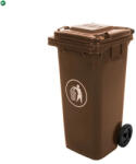 Mirpol Hulladéktároló 120L barna