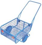 Kovodružstvo RAPID V kocsi, lapos karika, komaxit, 450 × 640 × 280(1320)mm (485121)