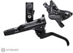 Shimano Deore M6120 frână față hidraulică, 4 pistoane, Post Mount, furtun 1000 mm + plăcuțe D03S