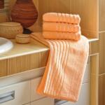 Jiří Polášek Frotír törölköző EMA - Sárgabarack | 50 x 100 cm (348543-52)