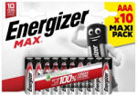 Energizer Elem AAA mikro LR03 Max 10 db/csomag, Energizer