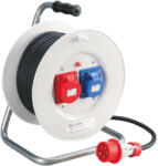 ELMARK Kábeldob 2 aljzat 40 méter 2, 5 mm2 vezetékkel szürke IP55 Eurolamp (ELM EC6992134L)