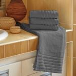 Jiří Polášek Frotír törölköző EMA - Sötétszürke | 50 x 100 cm (132652-77)