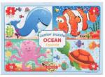 Dohány Puzzle Junior 4 db-os Óceán (126561) (DD502-2)