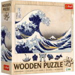 Trefl Wooden puzzle - A kanagawai nagy hullám - Hokusai Katsushika 200 db-os (20250) (20250)