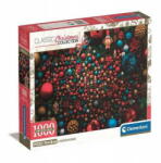 Clementoni Karácsonyi gömbök lehetetlen puzzle 1000 db-os puzzle (39926 CL) (39926)