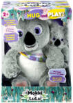  Huggy Luv Mokki és Lulu interaktív Plüss Koala kiskoalával, 23 cm (DKO0373) (DKO0373)