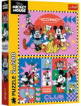 Trefl Puzzle Disney - Mickey Mouse 2x200 db-os (13319) (13319)
