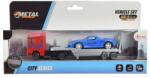 Toi-Toys Absolute Transport piros kamion autószállító trailerrel (29202Z-3) (29202Z-3)