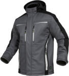 Leib Wachter Flex Szürke/Fekete Hőtükrös Téli Softshell Kabát - S (FLEXI27S)