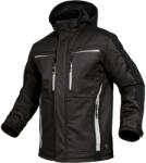 Leib Wachter Flex Antracit/Fekete Hőtükrös Téli Softshell Kabát - 5XL (FLEXI285XL)