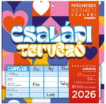 Lizzy Card Hűtőmágneses naptár 2 heti 2026 Családi tervező (26219699)