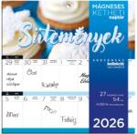 Lizzy Card Hűtőmágneses naptár 2 heti 2026 Sütemények (26220499)