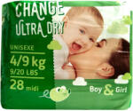 CHANGE pelenka Ultra dry (3-as) 4 - 9 kg (28 db/cs)