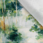 Takoy Szabadidő anyag/ futter Takoy 150cm erdő olajfestmény