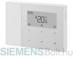 Siemens RDL211/H Programozható szobatermosztát, fűtésre és hűtésre, vízszintes kialakítás, AA elemekkel