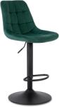 Klubfotel Bárszék ARCOS zöld bársony/fekete