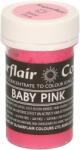 Sugarflair Colours Gél festék Baby Pink - Baba rózsaszín 25 g