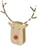 EMOS karácsonyi fénydekoráció időzítővel - elemes fa rénszarvas 8 LED 16cm - meleg fehér 12db/karton (DCWW42)