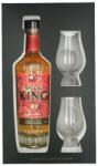  Spice King whisky Ajándékcsomag 2 pohárral DRS (0, 7L / 46%) - drinkmix